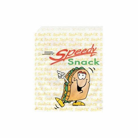 BUSTE SPEEDYSNACK 15X18 1000pz lato aperto in carta politenata