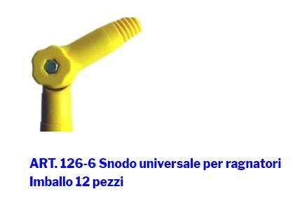 SNODO UNIVERSALE ORIENTABILE PER TERGIVETRO                        12/CT