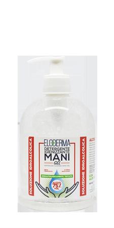 GEL IGIENIZ.MANI ALC.75% menta 500ML C/DOSATORE Eloderma