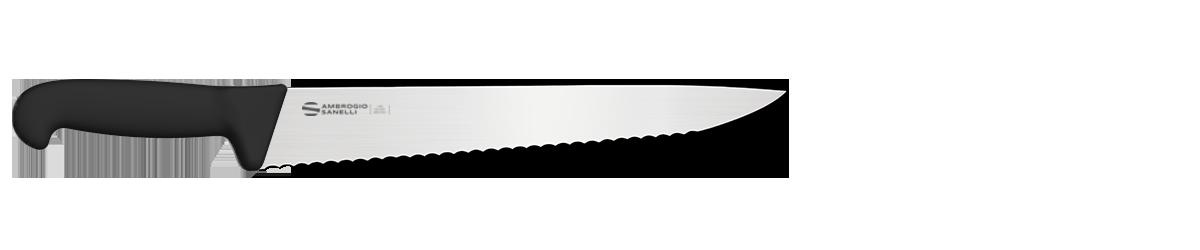 COLTELLO PORCHETTA dentato 30cm Supra Sanelli